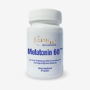 Pure Melatonin 60mg | 60 High-Dose Easy-to-Swallow 캡슐 | 천연 수면 보조 | Non-Habit Forming | Holistic Wellness
