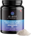 DR. EMIL NUTRITION 다 교원질 펩티드 분말 - 머리, 피부, 못 및 합동을 위한 Hyaluronic 산을 가진 격렬한 가수분해된 교원질 단백질 분말의 20g - 30의 서빙