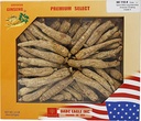 핸드 선택 미국 위스콘신 농장 인삼 뿌리 | 전체 | 美国 州 西西花花 | ultivated Wisconsin American Ginseng Box (8OZ=227g/Box)