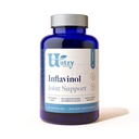 Utzy Naturals Inflavinol | 합동 지원 보충교재 | Ginger, Devils Claw(harpagoside), Boswellia serrata(Casperome®), & Rosemary(AquaROX®) | Flavonoid Blend | 60 캡슐
