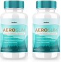 (2 팩) AeroSlim 캡슐 - 고급 체중 건강을위한 AeroSlim 다이어트 보충, Belly 지방, 체중 관리 공식, Aero Slim (120 캡슐) 대상을위한 최대 강도 모든 자연 알약