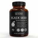 Black Seed Oil Capsules - Nigella Sativa - Immune Support Supplement Soft Gels - Cold Pressed Antioxidant Vegetarian Black Cumin Pills - 미국에서 만든 500 밀리그램