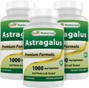 제일 자연적인 Astragalus 캡슐, 1000 mg, 120 조사 (3의 포장)
