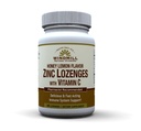 Windmill Health Products Natural Vitamins 아연 Lozenges 비타민 C 꿀 레몬 맛, 면역 시스템 지원, 항산화 지원 제공, 맛있고 빠른 행동, 60 Lozenges, 60 서빙.