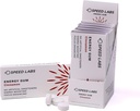 Speed Labs Cinnamon 천연 카페인 에너지 껌 25mg 카페인, 타우린, 조각 당 B 비타민, 48 조각 (6 팩 8) 설탕 무료, 영 칼로리, 자연적으로 단화, 글루텐 무료