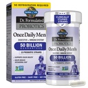 남자를 위한 생활 Probiotics의 정원은, Digestive 건강 + 유기 Prebiotic 섬유를 위한 50억 CFU 15 Probiotics를 공식화했습니다, 대령 & 면역 지원, 매일 가스 기복, 선반 안정, 30의 캡슐