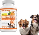 개를위한 심황 - Curcumin & Piperine과 180 카운트 정제 치료 - 합동 건강, 이동성, 알레르기 및 이발 구호, 피부 및 코트, 핫 스팟 - 연어 오일과 오리 맛