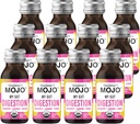 TEAONIC My Gut Mojo: Digest, Detox Drinks For Better Digestion, Cranberry, Ginger, Cinnamon, USDA-Certified, Sugar-Free, Caffeine-Free 음료, 12 병, 각 무게 2 Fl Oz