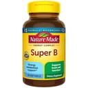 Nature Made 슈퍼 B Complex Vitamin for Women and Men, Energy Metabolism Support, 슈퍼 비타민 B Complex, 60 Softgels, 60 일 공급을위한 다이어트 보충