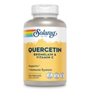 Bromelain과 비타민 C를 가진 SOLARAY Quercetin - 면역 지원 보충교재 - Quercetin 500mg와 1235mg VIT C - Vegan, 60 일 보증, 60 봉사, 120 VegCaps를 가진 산화 방지제 그리고 심장 건강 Complex