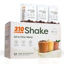 310 영양 - All-In-One Meal Replacement Shake - Fiber Rich Vegan Superfood Blend가있는 새로운 공식 - 천연 감미료 - 낮은 Carb Shake, Keto & Paleo Friendly - 글루텐 무료 - 26 Essential Vitamin & Minerals - 다양한 Shake Box - 초콜릿 블리스