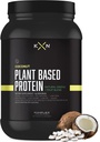 KompleX 영양 공장 기반 단백질 분말 (25 서빙) - 코코넛 맛 자연, Vegan, Zero Sugar, 낮은 지방, 비 GMO 다이어트 보충 29 자연 녹색 및 과일에서 만든