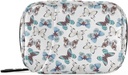 Naanle Blue Butterfly 7 Day Pill Case Travel 주최자 - 휴대용 주간 케이스 - 비타민 보충 홀더를위한 소형 크기