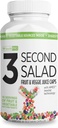 BODEPRO Bode Pro 3 Second Salad | Phytonutrient Rich Fruit and Veggie Supplement, 산화 방지제 및 소화 효소 공식 | 비 GMO Veggie 캡슐 | 90 개