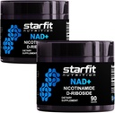 STARFIT - Nicotinamide D-Riboside (2 팩), 부스터 NAD +, 에너지 및 초점 보충, 노화 방지 셀룰러 지원, 총 180 캡슐