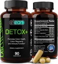 ELEAN Detox Plus는 Probiotic, Alfalfa, Flax Seed, Organic Aloe Vera, Colon Cleanse, Gut Health, Digestive Health 및 Total Colon Care를 위한 Сascara Sagrada bark와 혼합했습니다. 90 캡슐 30 일 공급