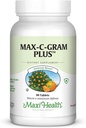 Maxi 건강 비타민 C 1050mg - 칼슘 아스코르브산염 & Bioflavonoids를 가진 완충기 C 복합체 – 면역 지원 보충교재, 비 산성, Stomach, 중력 방출에 Gentle – 90의 정제