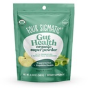 4 Sigmatic Organic Greens Powder | Probiotics & Prebiotics를 사용한 초밥 가루 | Moringa, Chaga & Turkey Tail | (4.94 oz.)