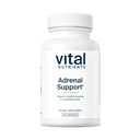 Vital Nutrients Adrenal Support | Gland Function과 Cortisol Management의 Adrenal Support 보조제 | 에너지 및 스트레스 레벨 지원 | 글루텐, 다이리, 소이 무료 | 60 캡슐