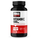 FORCE FACTOR 비타민 C 1000mg 면역 지원 보충교재, 비타민 C 보충교재 면역성 비타민 플러스, 우수한 질, 채식주의자, 60 비타민 C 정제