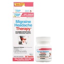 구호 제품 Migrane 두통 치료 - 100 % 천연 활성 성분 - Soothes Throbbing, 압력, 가벼운 감도, 편두통 - 빠른 용해 정제 - 50ct