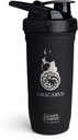 Smartshake 강화 스테인레스 스틸 스로네스 Dracarys, 셰이커 병 (900 ML /30oz) | 소프트 뚜껑이있는 경량 저항 스포츠 셰이커 병 | 누설 방지, BPA 무료 및 DEHP 무료