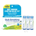 Boiron Quit 흡연 구호 키트 니코틴 증상 흡연, Vaping, 또는 Chewing – Nausea, Irritability, & Upset Stomach – Non-Drowsy & Nicotine-Free – 3 개 (240 펠릿)