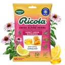 Ricola 꿀 레몬 와 Echinacea Cough Drops, 45 Count, Delicious Throat Relief & Care, 구두 마취약, 자연적으로 맛