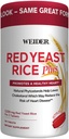 Weider 빨간 효모 밥 플러스 1200 mg, 240의 정제