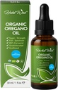 유기 Oregano 기름 - 1개 Fl Oz (30ml), 80% Carvacrol USDA 유기 Oregano 기름 액체 하락, 집중된 식물 기초, 비 GMO의 초본 보충교재