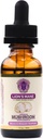 Lions Mane 버섯 보충 - 유기 버섯 - 듀얼-Extraction 오일 Tincture w / Ginkgo Biloba - 뇌, 기억, 초점, Gut 건강 지원 - 30ml, 1 Fl Oz (팩 1)