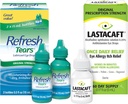 리프레시 티너의 묶음 눈 드롭, 2 카운트 (팩 1) + Lastacaft 한 번 매일 눈 알레르기 가려움증, 60 일 공급, 0.17 Fl Oz (팩 1)