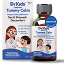 Tummy Calm Dr. Kids Children 's Gas Relief & Upset Stomach Support, Newborns & Kids, Safe & Gentle Oral Solution, Natural Constipation Relief, 5 Fl Oz (패키지 1)