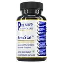 Premier Research Labs XenoStat - 갑상선 기능 및 호르몬 지원 - Chlorella, Hyssop 허브, 우유 이틀 & Reishi 버섯 - Kosher - Vegan - 90 식물 소스 캡슐