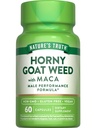 Nature's Truth Horny Goat Weed with Maca | 60 분말 추출물 캡슐 | 비건, 비 GMO 및 글루텐 무료 보충
