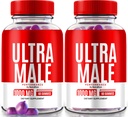 NutraRize (Pack of 2 Ultra Male Gummies 1000 MG, 비타민 Gummies, 매일 성능과 전반적인 건강, 공식 UltraMale 리뷰 (120 Gummies)