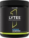 규칙 1 Lytes - Hydration 지원 혼합은 Citrulline, 코코넛 물 및 수박 분말, 플러스 산화 방지제 비타민 C (40 서빙, 블루 레이즈)로 향상된 5 가지 전기 무기를 특징으로합니다.