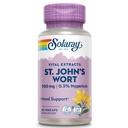 SOLARAY St. Johns Wort 공중 추출물 450mg 2 매일 | 무드 & 두뇌 건강 지원 | 0.3% Hypericin | 60ct, 30 Serv.