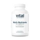 Vital Nutrients Multi-Nutrients 4 | 시트레이트 / 매트 포뮬러 (구동 및 철 포함) | 다 비타민 / 미네랄 포화 항산화제 | 바이오 사용 가능한 형태 | Non-GMO | 180 캡슐