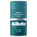 Gillette Intimate Pubic Anti-chafe Stick, Rubbing 및 Irritation, Pubic Anti-Chafing for Men, Easy Application, Dermatologist 테스트