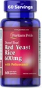 Puritans Pride Doctors Trust® Policosanol, Dietary Supplement, 60 급속한 방출 캡슐을 가진 빨간 효모 밥 60mg