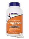 지금 음식 L-Theanine, 모자 당 두 배 힘 200 mg - 180 Veg 캡슐 - 100mg Inositol로 강화해 - 채식주의자, 비 GMO - Ltheanine 200mg 보충교재