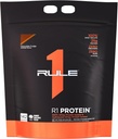 규칙 1 R1 단백질 Whey Isolate - 25g Protein & 6g BCAA를 단독으로 일 아웃 복구를위한 Isolated & Hydrolyzed 소스 (10 파운드 *, 초콜릿 판)