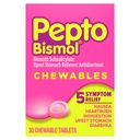 Pepto Bismol Pepto-Bismol Chewable 정제, 30 ct,