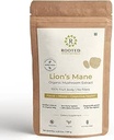 ROOTED Active's Lions Mane Mushroom 추출물 분말 USDA 유기, 38% 검증된 베타 글루칸| Cognition, Clarity, Focus & Mood, Brain Health Support (4.23 Ounce)