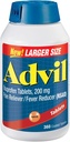 Advil-Ibuprofen 코팅 정제, 200 mg 360 코팅 정제