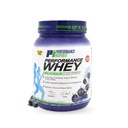 성능 INSPIRED 영양 WHEY 단백질 분말 - 모든 자연 - 25G 단백질 - BCAA - 소화 효소 - 섬유 포장 - 블루 베리 - 2lb