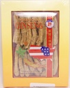 Hsu's Ginseng SKU 0103-4 | Long Medium-Small | Ginseng의 경품 Wisconsin American Ginseng 직접 | 花花花 | 4oz Wisconsin Ginseng 뿌리, B001EMGWOG의 상자