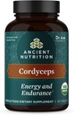 고대 영양 유기 Cordyceps 정제, Ashwagandha로 만드는, 지원 에너지와 내구시간, 글루텐 자유로운, Vegan, Paleo 및 Keto 친절한, 30 조사